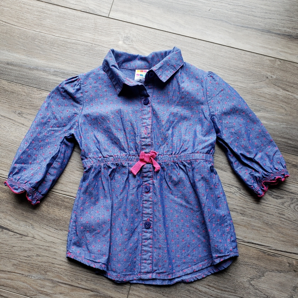 Girls Polka Dot Blouse